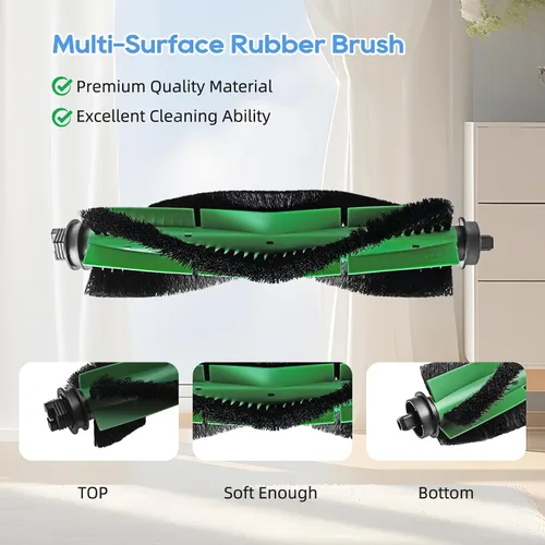 Miniatura 3 de Piezas de repuesto compatibles con iRobot Roomba Combo Essential Series (RVG-Y1), Y0140, Y0110, 105X, 104/105 / 106/108 / 1010/1020 Combo, 1 cepillo