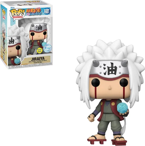 Miniatura 5 de Funko Pop Naruto Shippuden: Naruto Uzumaki Kurama Link Mode Figura Edición Especial Multicolor Exclusivo (Jiraiya con Rasengan)