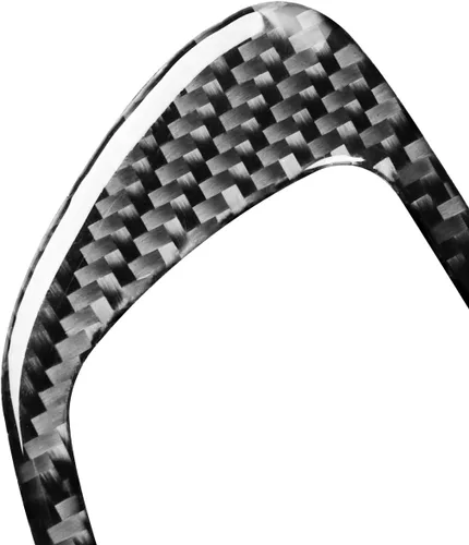 Miniatura 5 de Adhesivo de fibra de carbono real para interior de coche compatible con Subaru Legacy Outback 2005 2006 2007 2008 2009 4 piezas accesorios