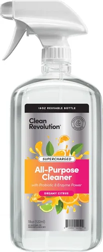 Miniatura 40 de Clean Revolution Suministro de repuesto para limpiador de superficies múltiples, no tóxico, ecológico y a base de plantas, listo para usar, lavanda