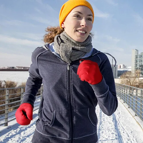 Miniatura 5 de OZERO Guantes impermeables de invierno para hombres guantes de mujer para correr con pantalla táctil