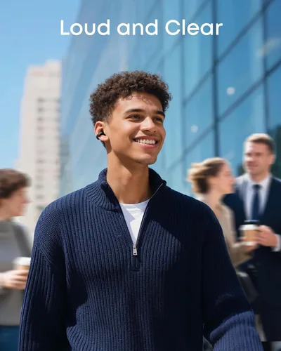 Miniatura 6 de Soundcore C50i de Anker, auriculares de oído abierto, auriculares de clip, ultra-cómodos, diseño FlexiClip, controladores de 12mm para graves Negro