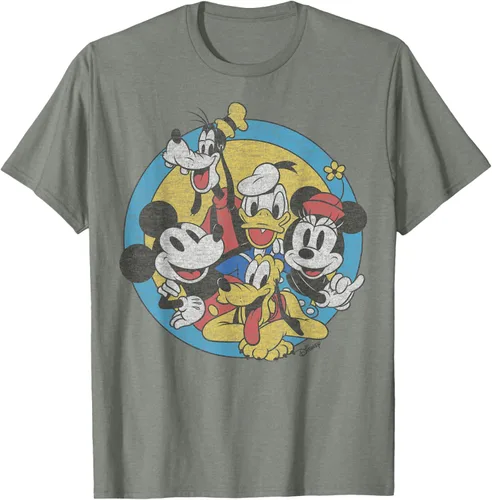 Miniatura 28 de Disney Camiseta retro de Mickey and Friends Group Shot