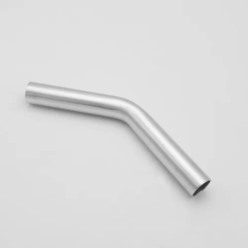 Miniatura 13 de AC PERFORMANCE Codo de aluminio de 45 grados de 1.75 pulgadas (45 mm) OD, tubo de aire de entrada para intercooler, 1.5D de radio, acabado cepillado