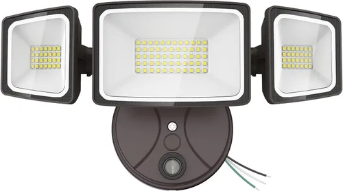 Miniatura 11 de Onforu 70W Luz de inundación LED del atardecer al amanecer, 7000LM Iluminación exterior de seguridad blanca, Luminaria IP65 impermeable al aire
