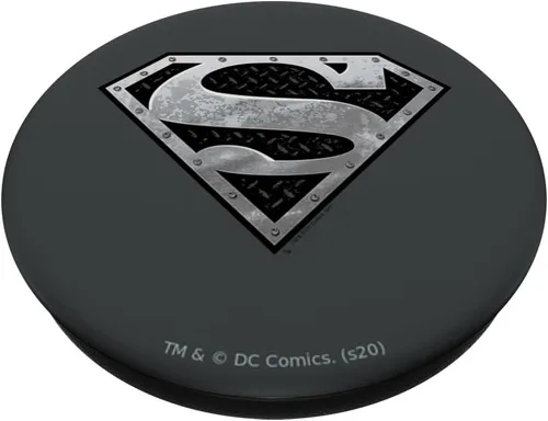 Miniatura 2 de Superman Super Metallic Shield PopSockets - Agarre y soporte para teléfonos y tabletas