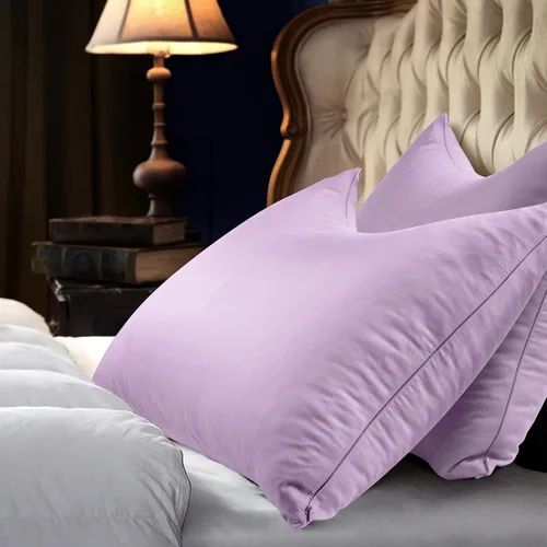 Miniatura 7 de ELIBABA Funda de almohada refrescante de bambú para dormir de lado, tamaño king, 20 x 36 pulgadas, lila claro Morado claro