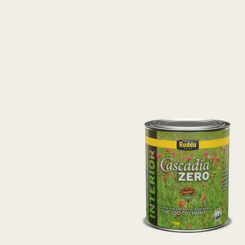Miniatura 122 de Rodda Paint CASCADIA ZERO - Pintura plana e imprimación para interiores en uno, cuarto de galón, piel bronceada