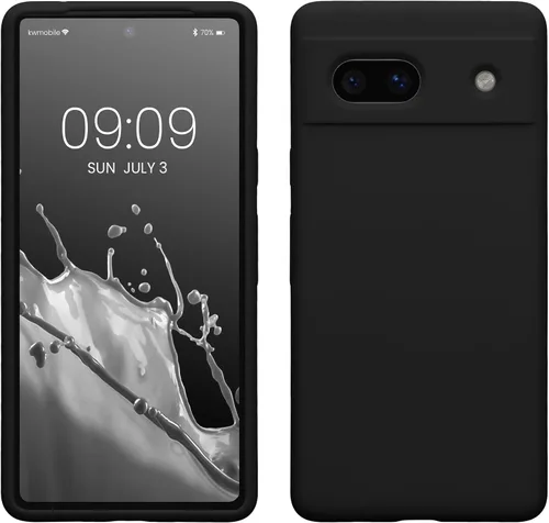 Miniatura 115 de kwmobile Funda Compatible con Google Pixel 6 Pro - Funda de Teléfono de Silicona TPU con Acabado Suave - Azul Caribe