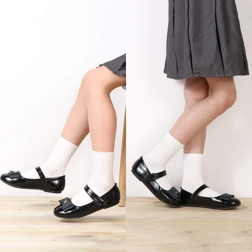 Miniatura 4 de SUNBVE Calcetines de algodón suave transpirable para niños y niñas