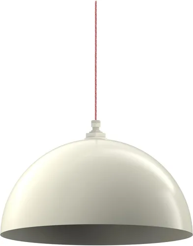 Miniatura 14 de Steel Lighting Co. Melrose - Lámpara colgante Montada en el techo Cúpula redonda de 18 pulgadas Estilo moderno y contemporáneo de granja Crema