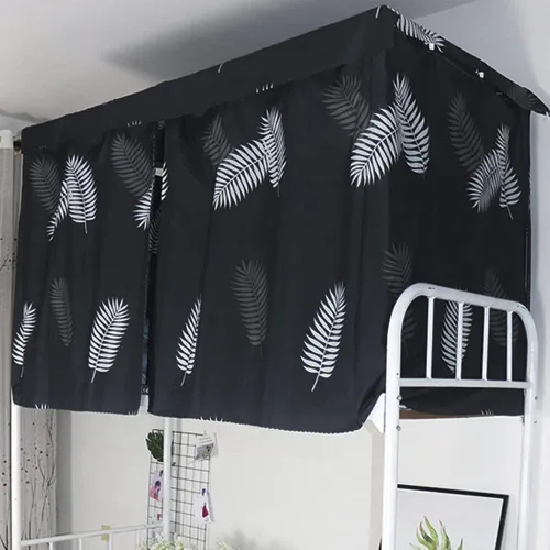 Miniatura 4 de JIAHG - Cortinas para cama individual para alumnos, para cama individual, tienda de campaña, cortinas, mosquiteras, tela opaca, protección contra