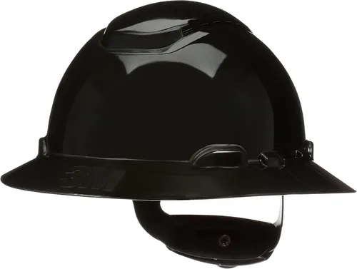 Miniatura 14 de 3M Hard Hat SecureFit H-800 Series Casco de seguridad estilo ala completa con sensor Uvicator, suspensión de trinquete de difusión de presión de 4