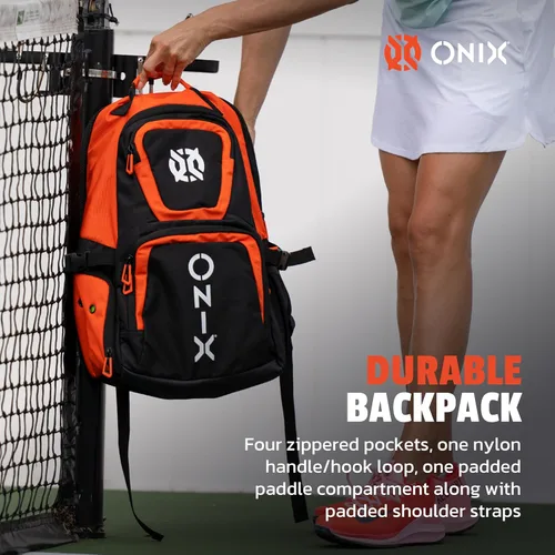 Miniatura 4 de Escalade Sports ONIX KZ7402-PBPOB Pro Team Mochila - Naranja/Negro
