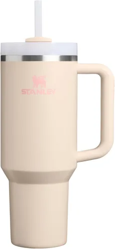 Miniatura 74 de STANLEY Quencher H2.0 Vaso Térmico con asa y pajilla, 64 onzas, tapa Flowstate de 3 posiciones, gran capacidad para viajes y deportes, vaso de acero