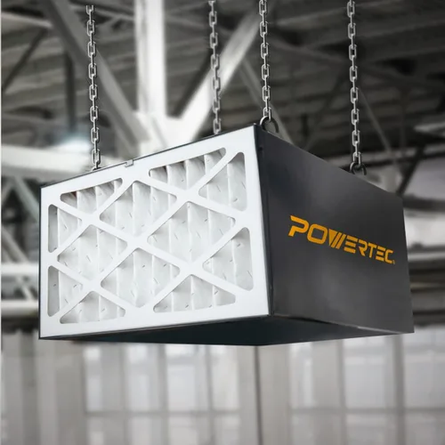 Miniatura 5 de POWERTEC Filtro de Aire Exterior de 5 Micrones para WEN 3410, POWERTEC AF4000/AF4001, Sistema de Filtración de Aire Shop Fox W1830, Repuesto
