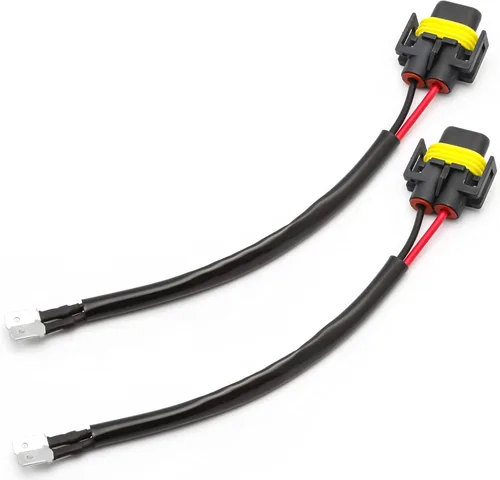 Miniatura 5 de Xotic Tech - 2 adaptadores de arnés de cableado H4/HB2/9003 macho a H13/9008 hembra