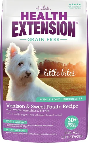 Miniatura 12 de Health Extension Fórmula Little Bites de Croquetas Pequeñas de Búfalo y Pescado Blanco Sin Granos con Más de 30 Superalimentos y Probióticos