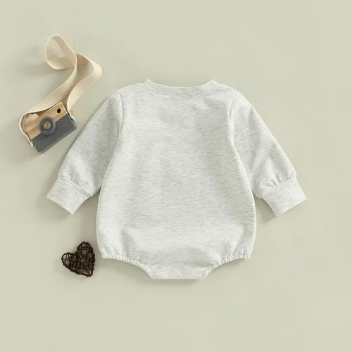 Miniatura 15 de Kuriozud Mameluco de burbujas para bebé recién nacido, manga larga, suéter de gran tamaño, ropa de otoño e invierno