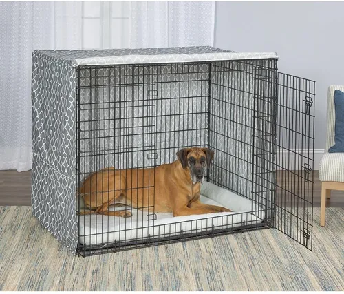 Miniatura 4 de MidWest Homes for Pets - Funda para jaula de perro, funda para jaula de perro con privacidad apta para jaulas de perro Midwest, solo funda
