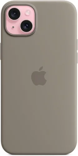 Miniatura 2 de Apple - Funda de silicona con MagSafe para iPhone 15 Plus - Arcilla
