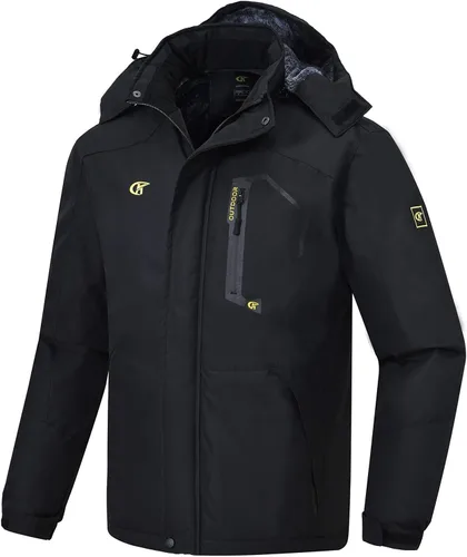 Miniatura 7 de QPNGRP Mens Waterproof Ski Snowboard Jacket Windproof Winter Snow Coat