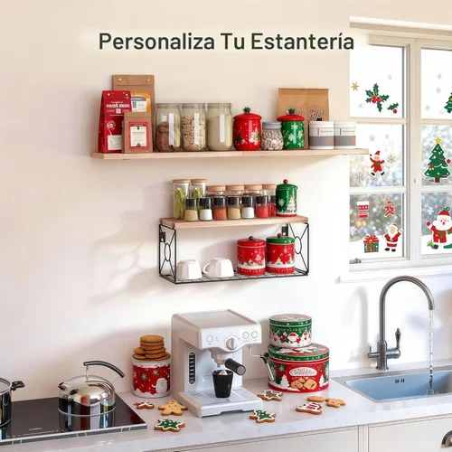 Miniatura 2 de Estantes de Baño Amada sobre Inodoro con Cesta de Almacenamiento, Estantes Flotantes, Estantes de Pared para Organización del Hogar y Decoración