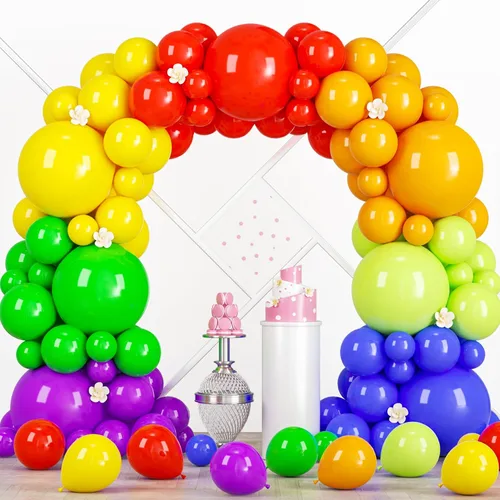 Miniatura 42 de Voircoloria - Globos azul bebé claro, paquete de 66 globos de 12 pulgadas de látex para fiestas para niños y niñas, para cumpleaños, baby shower, 16