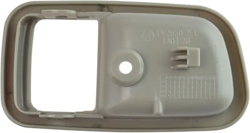 Miniatura 4 de Manija de puerta interior Bisel gris carbón claro lado del conductor delantero para Tundra