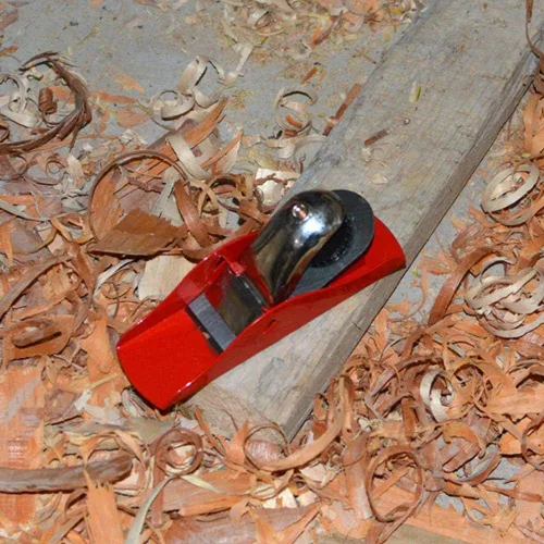 Miniatura 3 de Aviones de mano de madera Aviones de una mano para carpintería Plano de bolsillo ajustable Cepilladora de bloque de limpieza Aviones de grano final