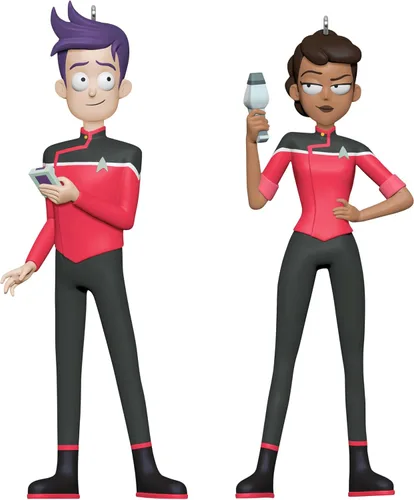 Miniatura 9 de Hallmark Keepsake – Adorno navideño de recuerdo 2023, Star Trek La Mano de Apolo, Regalos para Trekkies