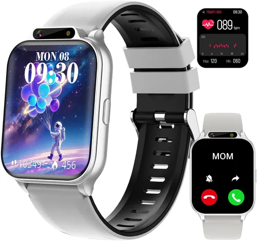 Miniatura 9 de Tixpc Reloj inteligente impermeable para niños con rastreador de actividad deportiva, podómetro Heartrate SpO2, monitor de estrés, linterna