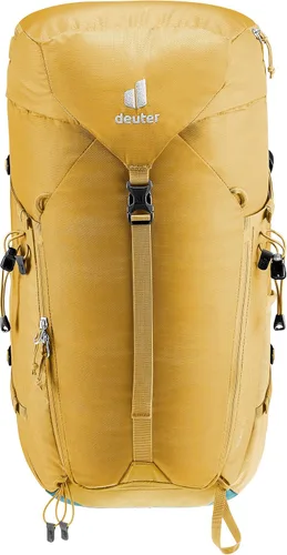 Miniatura 5 de Deuter Mochila Trail de 30L para ciclismo, senderismo y senderismo con ajuste estrecho, marco en U y transpirabilidad superior, almendra-profundo