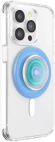 Miniatura 2 de PopSockets Agarre con soporte magnético para teléfono, parte superior intercambiable, sujeción segura para fundas MagSafe de iPhone, agarre