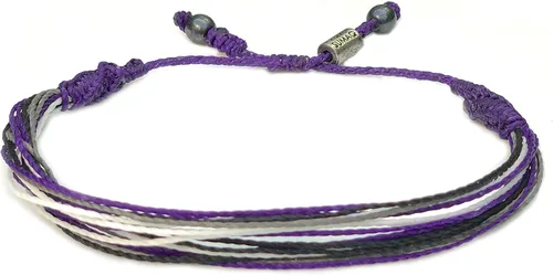 Miniatura 17 de Rumi Sumaq Pulseras de Orgullo y Bandera del País con Atadura de Tirón — Pulseras Macramé Trenzadas a Mano, Nudo de Pescado y Trenzadas Ajustables