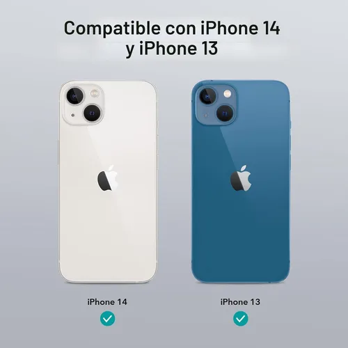 Miniatura 2 de ESR Funda para iPhone 14/iPhone 13, Compatible con MagSafe, Funda Magnética Híbrida Clásica para Teléfono Móvil iPhone 14/13, Estándar Militar