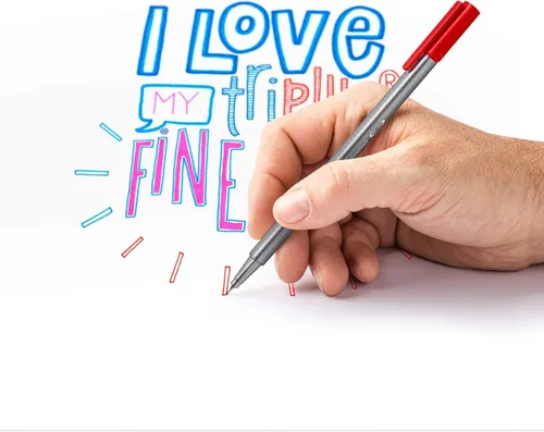 Miniatura 4 de Set de 10 lápices de colores Staedtler Triplus, varios