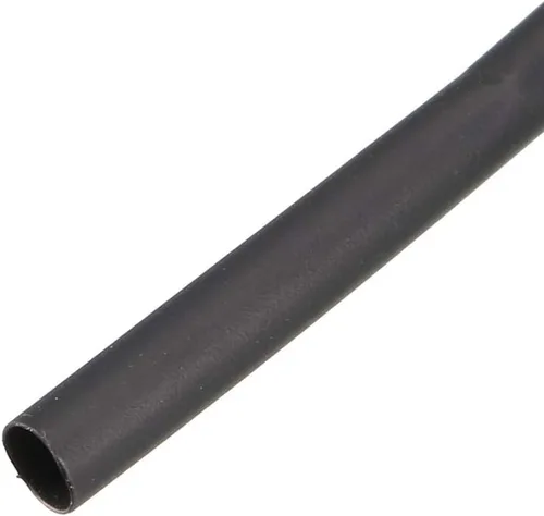 Miniatura 2 de uxcell 5Meter 0.079 in Diámetro Interior Poliolefina Tasa 2:1 Tubo Termoencogible Tubo Alambre Envoltura Negro