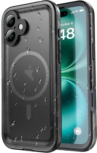 Miniatura 16 de SPORTLINK Funda para iPhone 15 Pro Max, IP68 resistente al agua, protección militar, cuerpo completo, resistente, a prueba de golpes, sellado 360, a