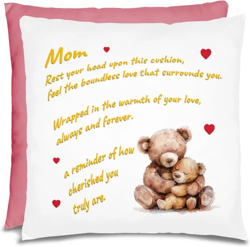 Miniatura 41 de Almohada para el día de la madre para mujer, almohada personalizada, regalos para mamá, regalos para mamá, almohada para mamá