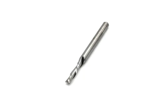 Miniatura 4 de TEMO Juego de 5 brocas de enrutador de incrustaciones de carburo de 1/8, 3/32, 1/16, 3/64 y 1/32 pulgadas de diámetro y vástago de 1/8 pulgadas