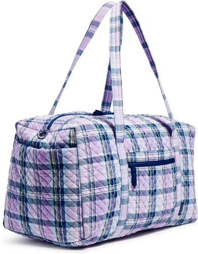 Miniatura 2 de Vera Bradley Bolsa de viaje grande de algodón para mujer