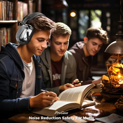Miniatura 138 de ProCase NRR 28dB Noise Reduction Ear Muffs, Foldable Adjustable Noise Cancelling Headphones