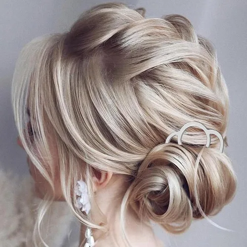 Miniatura 4 de REDANHA Peine para el cabello, 6 peines laterales para el cabello de 3.425 in, horquillas de metal para mujer, accesorios de herramientas de peinado