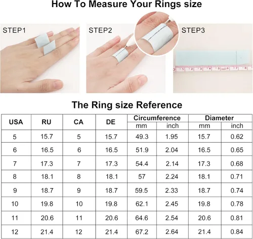 Miniatura 5 de BiCINE Anillo para la ansiedad para mujeres y hombres 8 unidades anillos para la ansiedad de acero inoxidable anti ansiedad anillos giratorios