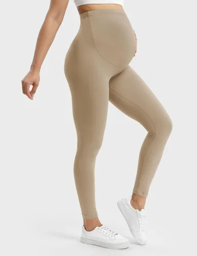 Miniatura 3 de Buttergene Leggings de maternidad para mujer sobre el vientre, pantalones de entrenamiento de maternidad, leggings de yoga para embarazo