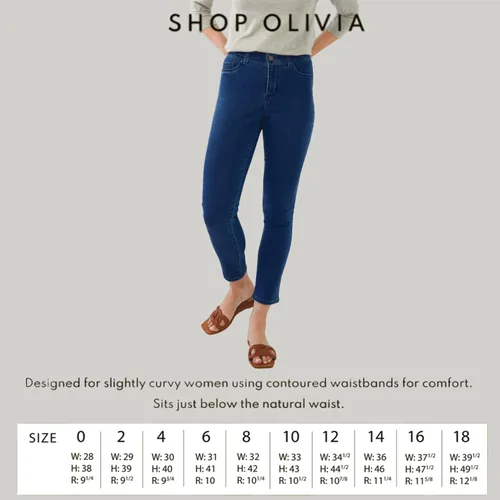Miniatura 4 de Vaqueros de vestir franceses para mujer, clásicos, jeans de pierna recta Olivia