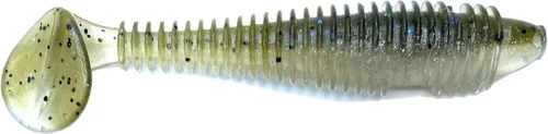 Miniatura 18 de Phat Pak Baits - Phat Swimmer Keitech Style Paddletail Swimbait 3.8" 20ct acanalado perfumado suave plástico Bass pesca señuelo Paquete de variedades