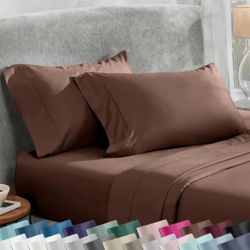 Miniatura 24 de Fundas de almohada de algodón de 400 hilos 22 - rosa