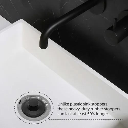 Miniatura 6 de La pieza de repuesto exacta para el tapón del fregadero Insinkerator STP-PL/STPPL Se adapta a drenajes estándar de 3-1/2 pulgadas como kohler